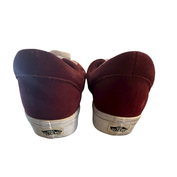 Vans ComfyCush Era Burgundy Red Canvas Low Top Sneakers Men’s 10.5 Women’s 12 EU - Picture 6 of 10